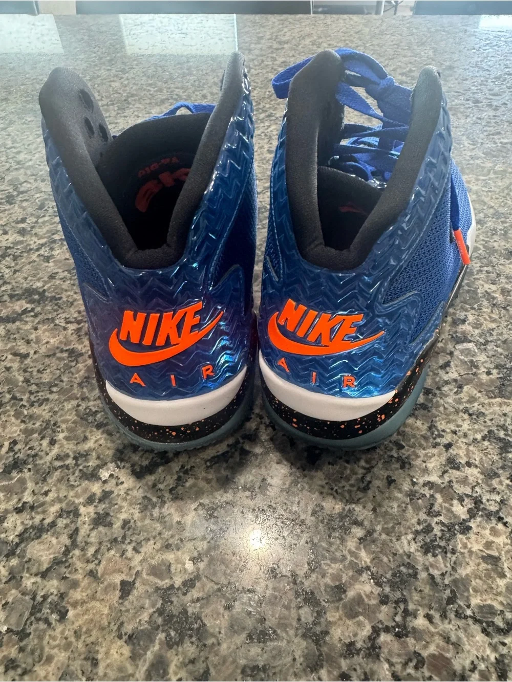 Jordan Men's High-Top Athletic Sneakers Spike 40 Knicks gently used size 8